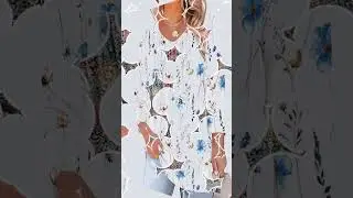 Casual V nack T shart 2Romanstii Plus Size Tops for Women Womens 2026 Spring 3/4 Sleeve