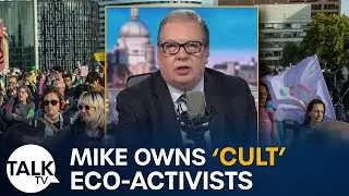 Mike owns 'backwards cult' climate activists