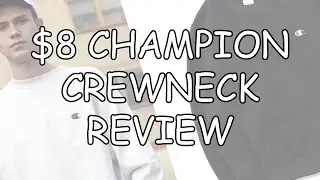 [REVIEW] FAKE 8 DOLLAR CHAMPION CREWNECK (1:1 LOLOL! SO AMAZING!)