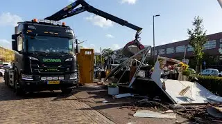 Owner of flower stall on Van Hogendorplaan feels powerless after destruction
