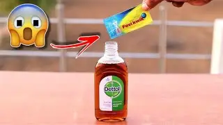 Dettol vs Fevikwik 😱 | Mix చేస్తే ఏమైంది? Dangerous Experiment 🔥