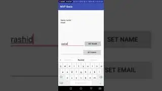MVP Simple Structure - (Code in Description)