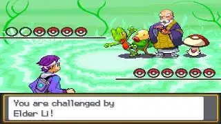 Pokemon Garbage Gold Deluxe &mdash; против Elder Li (Auto Grassy Terrain)