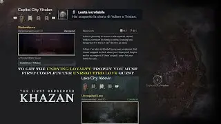 Disobedience Side Quest & Undying Loyalty Trophy Boss Cursed Boris - 39 - The First Berserker Khazan
