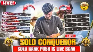 🇮🇳Day -  30 Full Solo Conqueror Tips Tricks Bgmi Gameplay what For Conqueror