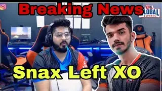 Snax Left XO 😱| Mayavi live Stream | BGMI