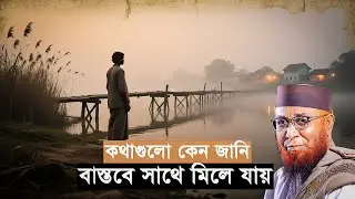 কথাগুলো কেন জানি বাস্তবে সাথে মিলে যায় ! Mufti Nazrul Islam Qasemi | মুফতি নজরুল ইসলাম কাসেমী.