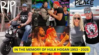 All WWE Superstars With Hulk Hogan 2025 | In Memory of Hulk Hogan 2025 |  RIP