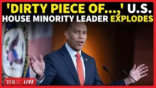 Hakeem Jeffries LIVE: 'Dirty Threat To American Healthcare'; Row Over GOP Spending Bill | US News