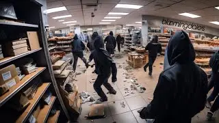 rampant THEFT Bloomingdale’s FLEES San Francisco