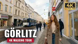You Can Just WALK From Germany to Poland? – 4K Walking Tour – Görlitz, Germany