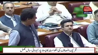 First Parliamentary Year of PTI Government Completed
