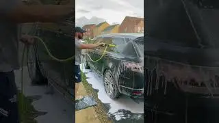 Why I Rinse Bottom-Up for a Better Touchless Wash 💦 #snowfoam #satisfying #foamcannon #automobile