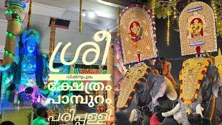 Sree VishnuPuram temple Pampuram festival 2023/maniyans blog