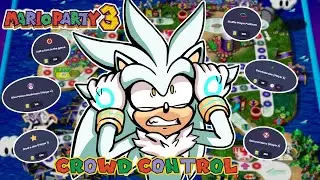 HAPPY MARIO DAY!! | Silver & Friends Mario Party Crowd Control Chaos!