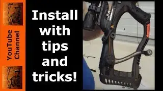 How to install a crossbow crank on a Barnett Recruit