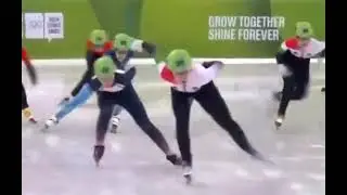 Throwback to when this Chinese speed skater fools everyone to win Gold at the Youth Olympics.