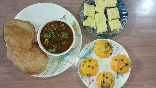 Chole Bhature Recipe | Eggless Mango Cupcake & Quick Badam Burfi | Indian Treat | Foodicious Aahar
