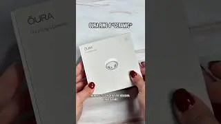 Oura Ring 4 Ceramic - Cloud ☁️ #unboxing #smartring