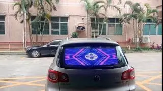 Dreamistar car rear window led display case