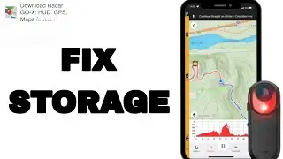 How To Fix And Solve Storage On Radar Go-X App | Easy Fix