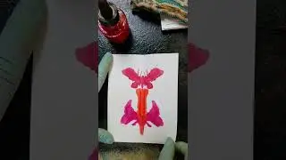 Inkblot of the Day (IBOTD): 2/16/2024 #art #ink #inkblot