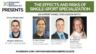 ORS EDUCATION SERIES PRESENTS: The Effects and Risks of Single-Sport Specialization