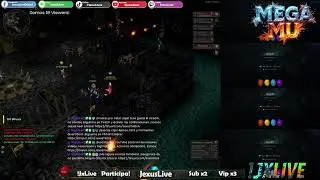 「MEGAMU」- 「JexuLive」-「SUB x2 - VIP x3」-「VEN A TWITCH: JexusLivee」