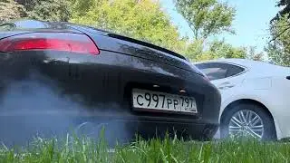 Porsche 911 997 cold start with a faulty oil separator