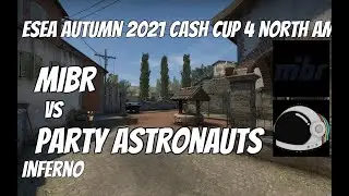 MIBR vs Party Astronauts Highlights / quarter-final at ESEA Autumn 2021 Cash Cup 4 North America