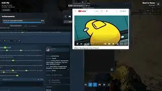The new Steam overlay is neat