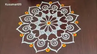 Simple Rangoli designs  | Daily Rangoli designs|shivratri rangoli design 2026|kolam rangoli Muggulu 
