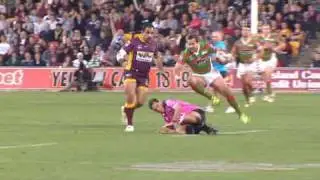 Tony De Las Heras Smashed  By Tony Carroll's Knee