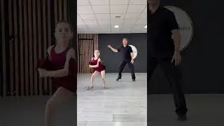 Margo🌸 with coach #ballroom #dance #ukraine