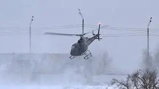 AS350 RA-07272  вылетает из Хелипорт-Москва