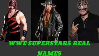 WWE Superstars REAL Names Revealed | #wwe 