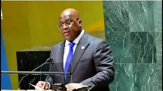 ONU &ndash; New York : LE DISCOURS DE FELIX TSHISEKEDI DEVANT LE TRIBUNE DES NATIONS UNIES