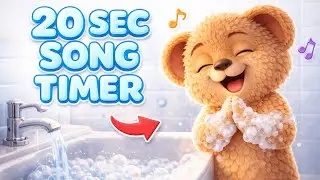 Hand Washing Song for Kids | 20 Second Timer with Pippin