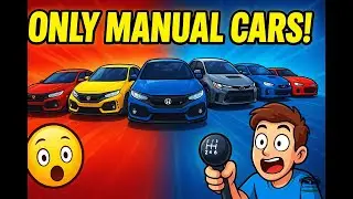 Top 7 Cars That Only Come With a Manual Transmission | AutoBuddies