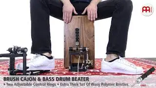 MEINL Percussion - MEINL Percussion - Brush Cajon & Bass Drum Beater - CPB3