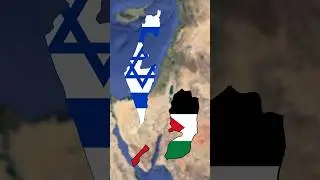 Давайте сравним Израиль с Палестиной! 🇮🇱 🇵🇸 #шорты