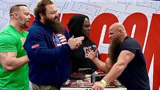 World's Strongest Men vs ArmWrestling Champion | ft Kai Greene & Robert Oberst