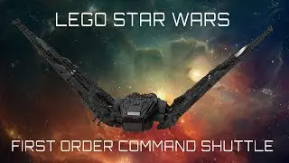 Lego Star Wars MOC PREVIEW - First Order Upsilon-Class Command Shuttle