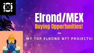 Elrond/EGLD and MEX Token Buying Opportunities! My Top Elrond NFT Projects! (Price Analysis)