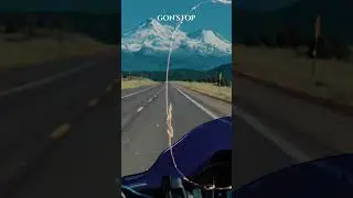 Bike Life, travels..Mount Shasta #bikelife #biker #travel #shorts #viral #mountshasta