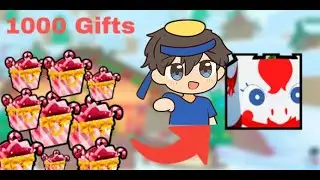 Opening 1000 Candycane Gifts in Pet Simulator 99