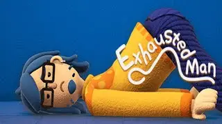 Exhausted Man | Snake Simulator | He Refuses to Walk Like a Normal Human