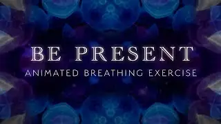 10 Min. 4-4-4-4 Box Breathing, no talking | 🧘 Be Present, Be Calm | Handpan Meditation Music