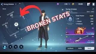 JINWOO STAT ALLOCATION! Most important video you will watch as a F2P! | Solo Leveling: Arise