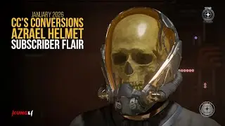 CC&rsquo;s Conversions Azrael Helmet Subscriber Flair Showcase | Star Citizen